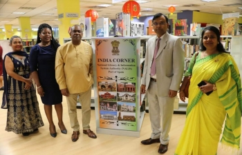 Another India Corner at the National Authorities of Library & Information System (NALIS) of Trinidad & Tobago in Port of Spain on August 7, 2024.